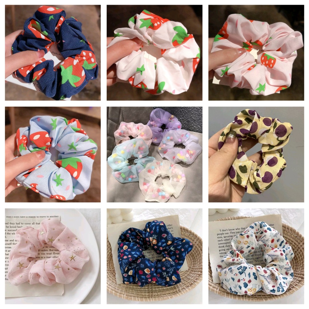 Fashion Daisy Hairband Hair Rope Korea Sweet Floral Print Scrunchies Girl  Heart Bun Elastic Headbands for Ponytail Holder - China Hair Accessory and  Fashion Accessory price