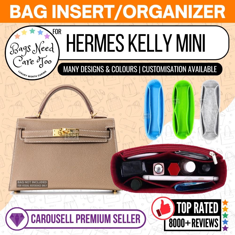 Bag Organizer for Hermes Picotin 18 Insert (Detachable Zipper Top Cover) -  Premium Felt (Handmade/20 Colors) : Handmade Products 