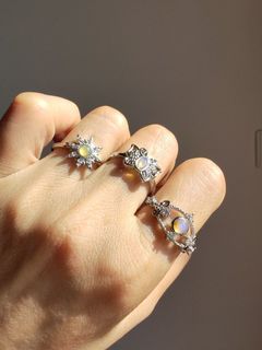 歐泊介子 Opal ring 開口戒指