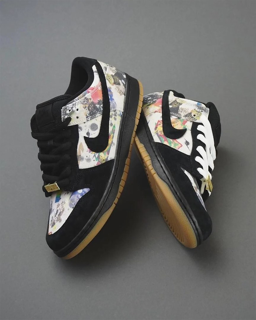 全新Supreme x Nike SB Rammellzee US10.5, 男裝, 鞋, 波鞋- Carousell