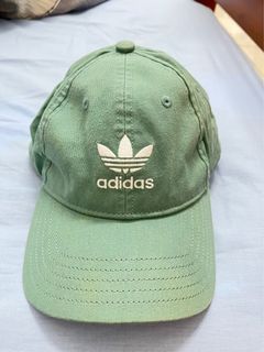 Adidas愛迪達💚莫蘭迪綠棒球帽