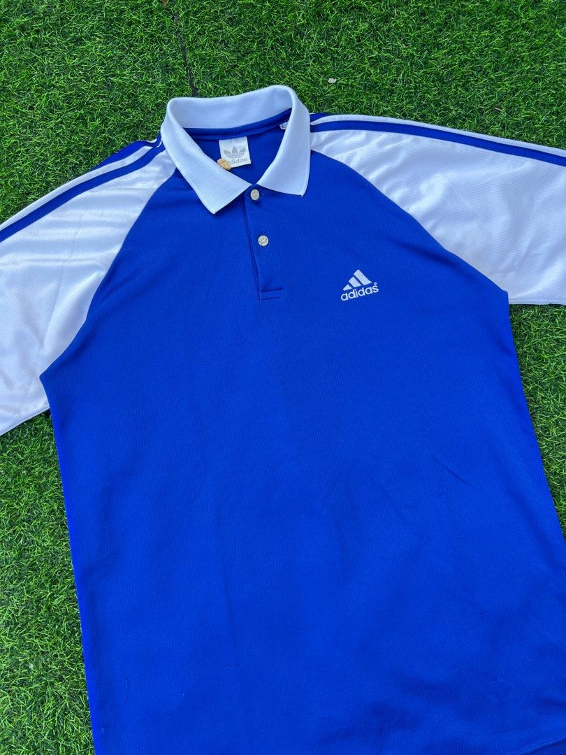 Adidas Collar Jersey, Men's Fashion, Tops & Sets, Tshirts & Polo Shirts on Carousell