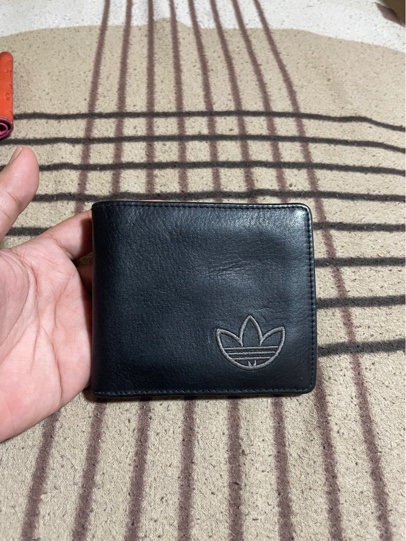 Adidas brown men's wallet discount