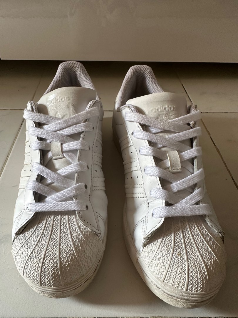 All white adidas superstar new arrivals