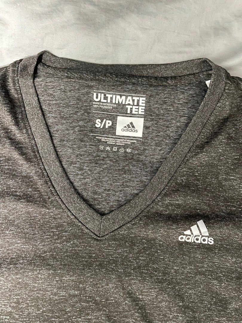 Adidas ultimate tee 100 polyester sales