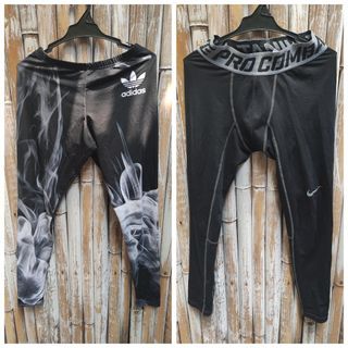 adidas x Rita ora & Nike pro combat compression unisex size small authentic set pair