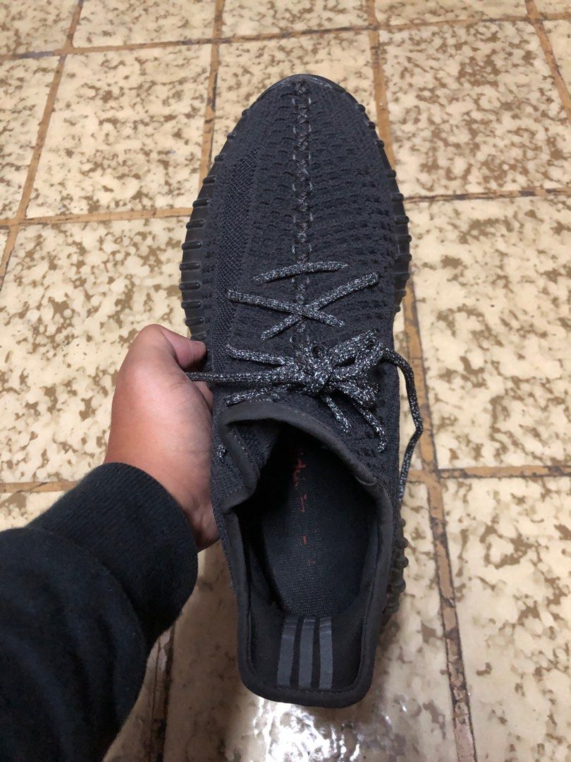 Adidas Yeezy Boost 350 V2 'Black Non-Reflective'(26.5 cm), Men's