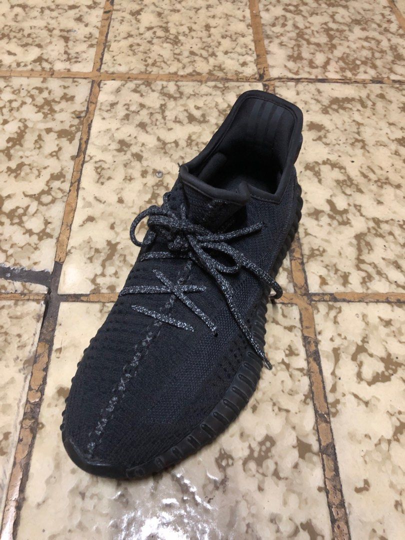 Adidas Yeezy Boost 350 V2 'Black Non-Reflective'(26.5 cm), Men's