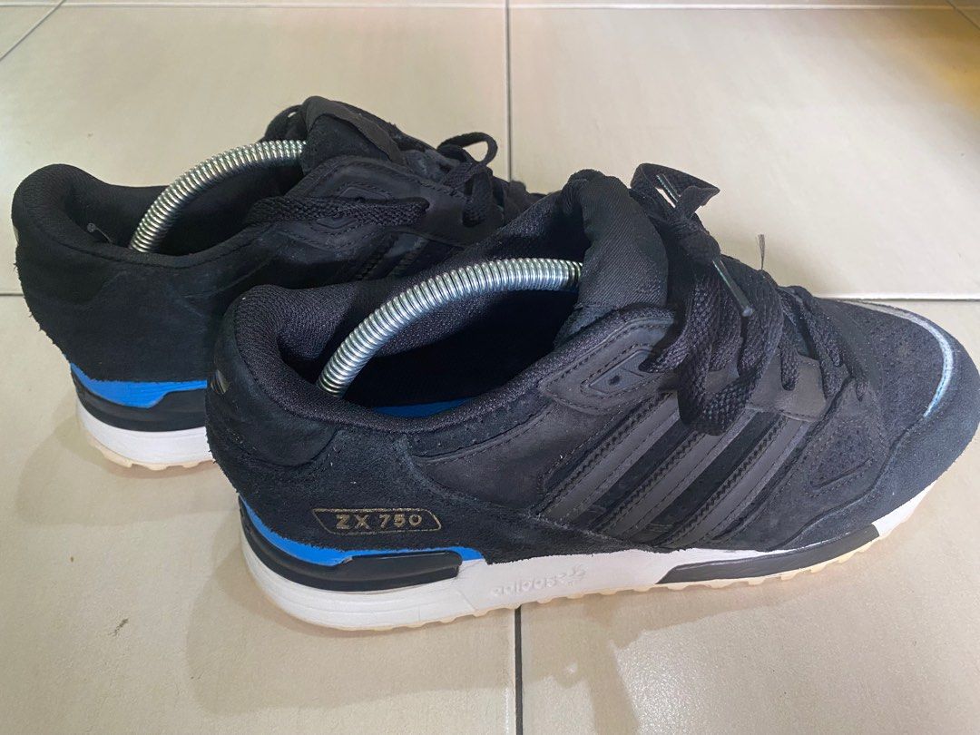 Adidas zx 750 store black and blue