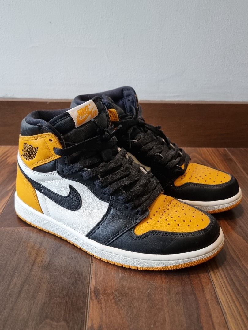 Air Jordan 1 High Taxi, Men's Fashion, Footwear, Sneakers on Carousell