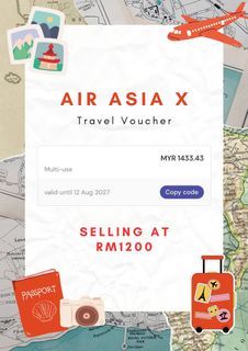 Airasia X Travel Voucher