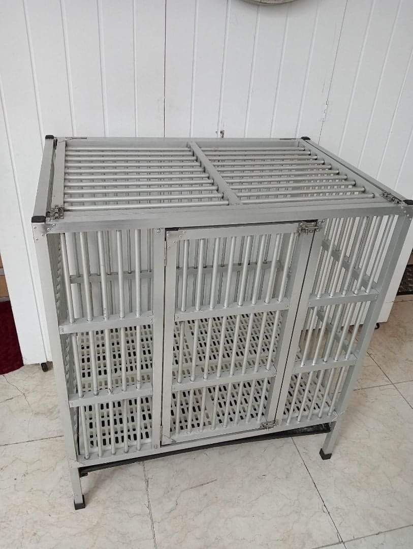 Aluminum Dog Cage Extra Large , Pet Supplies, Homes & Other Pet ... - Portable Dog Cage Frames For Extra Large Breeds