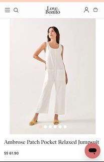 Ambrose Patch Pocket Relaxed Jumpsuit