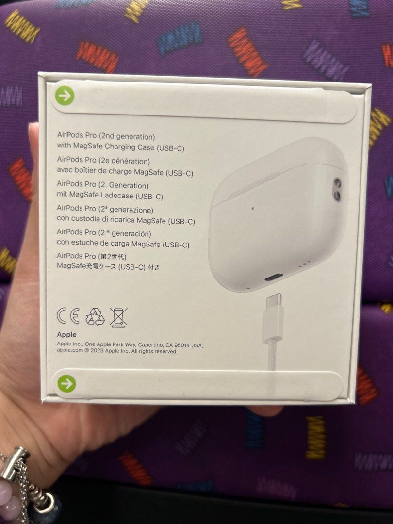 未開封(usb c)Apple Airpods Pro 第二代, 音響器材, 耳機- Carousell