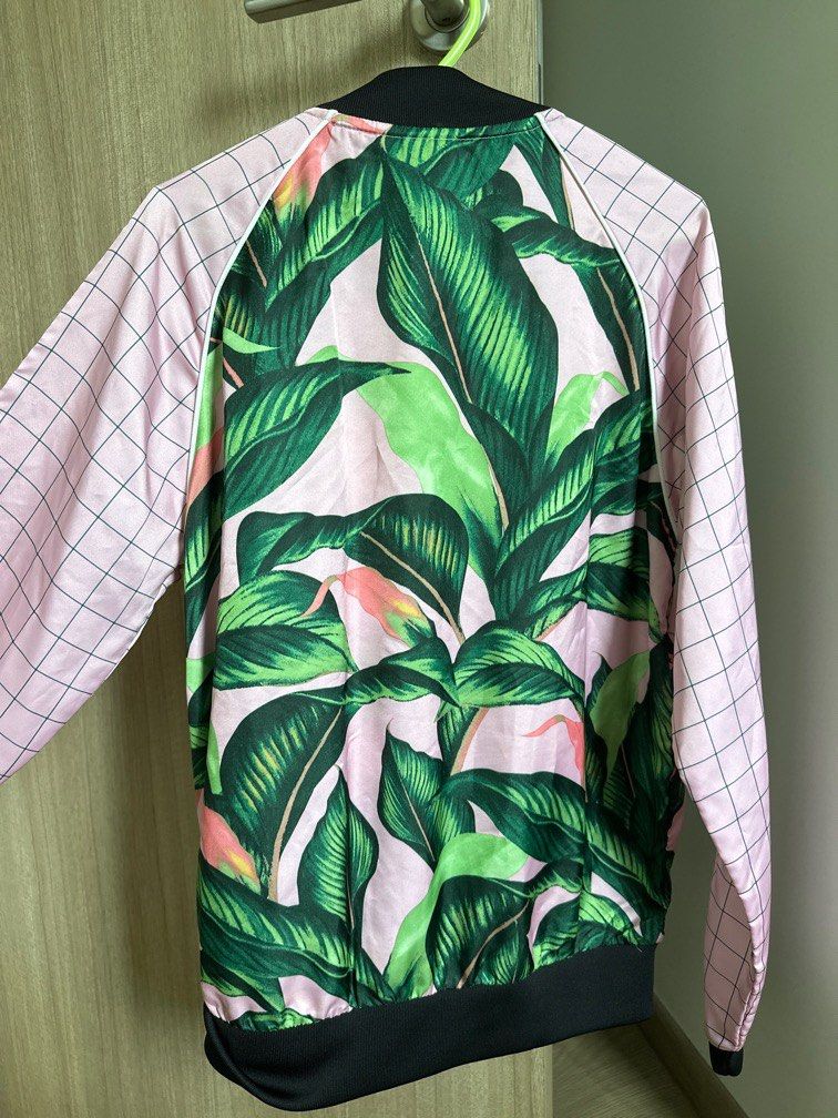 Adidas palm sales print jacket