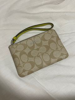 Authentic coach wristlet