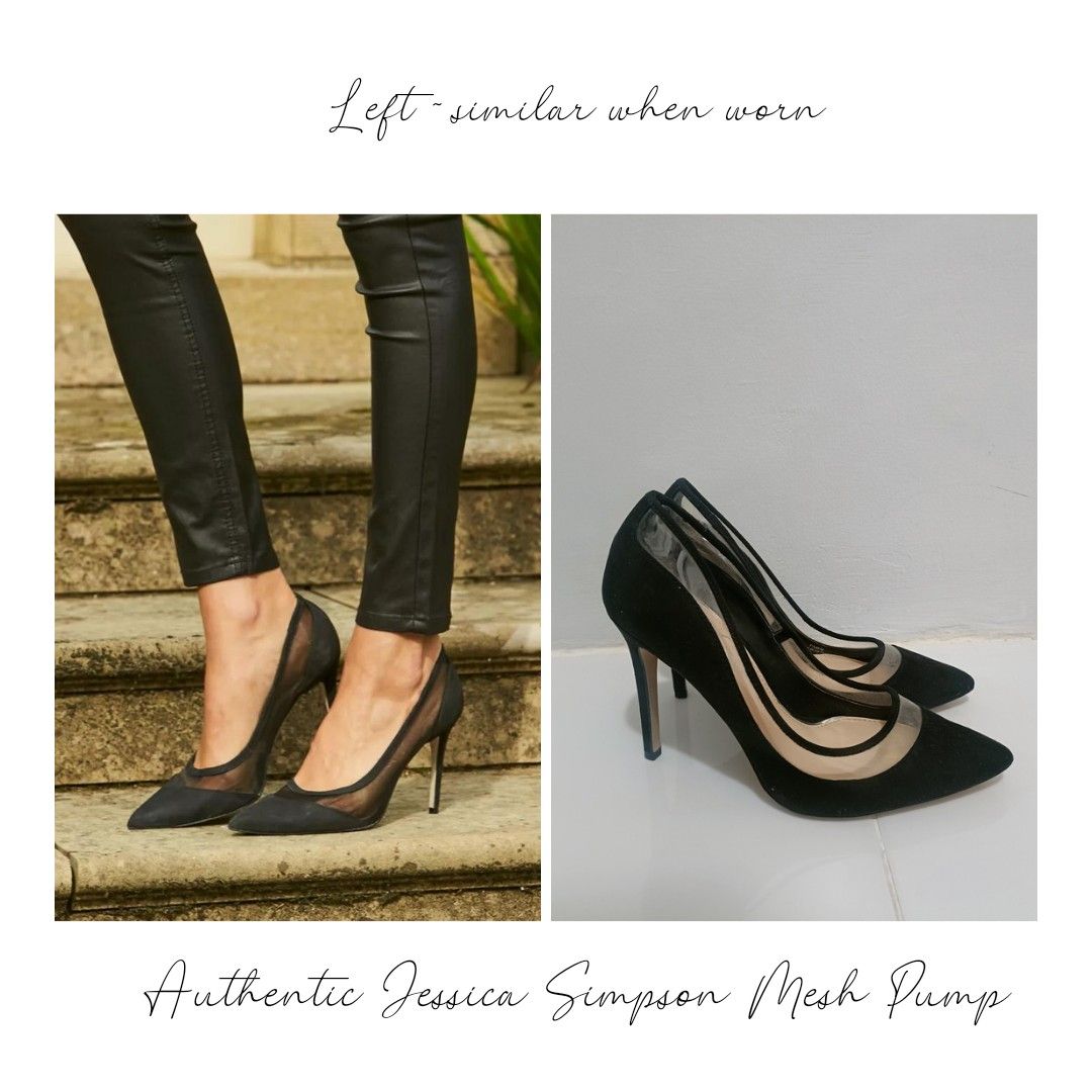 Jessica simpson mesh pump on sale