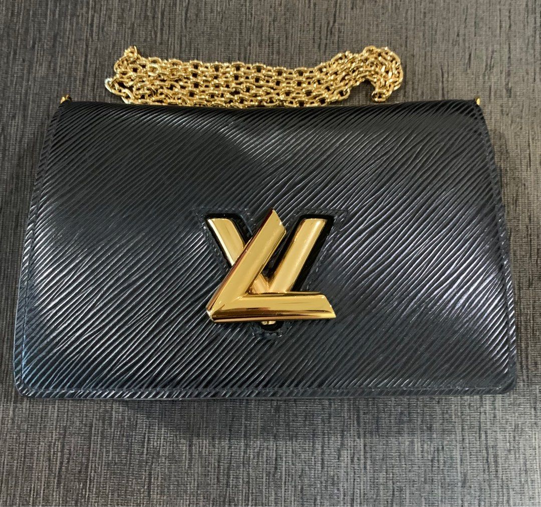 LV TWIST BELT CHAIN POUCH, Luxury, Bags & Wallets on Carousell