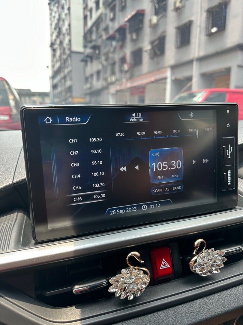 Axia 2023 Advanced Car player Reverse Camera, Auto Accessories on Carousell