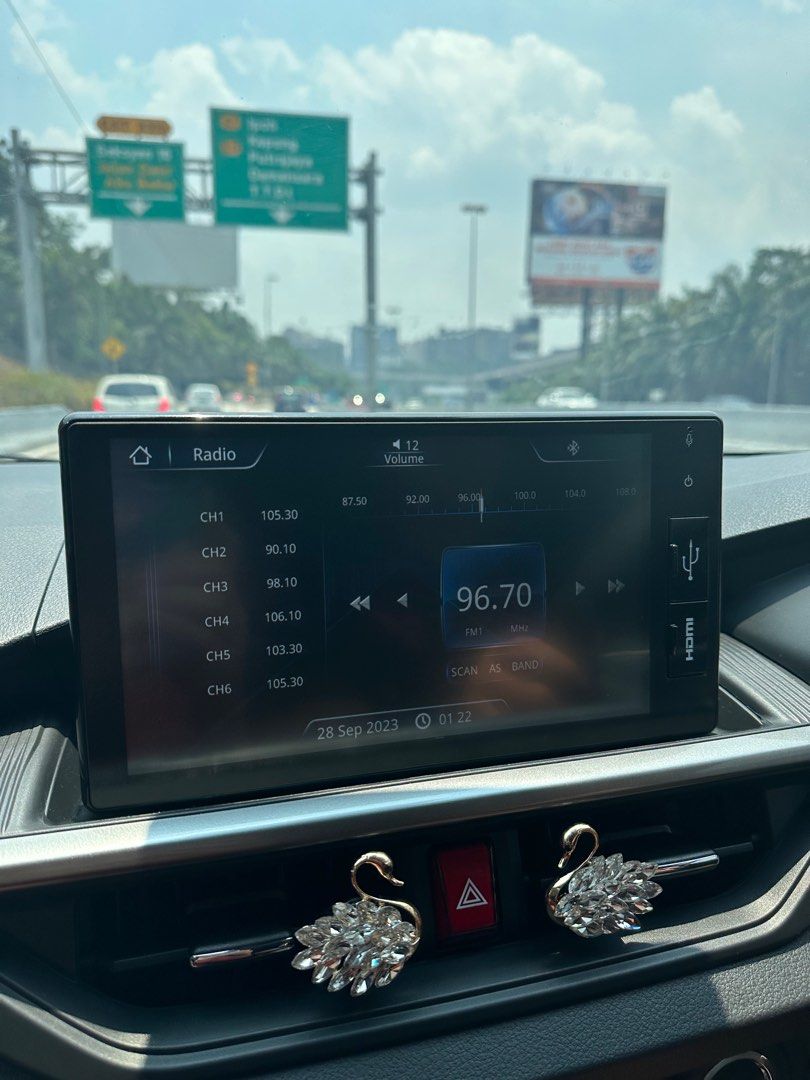 Axia 2023 Advanced Car player Reverse Camera, Auto Accessories on Carousell