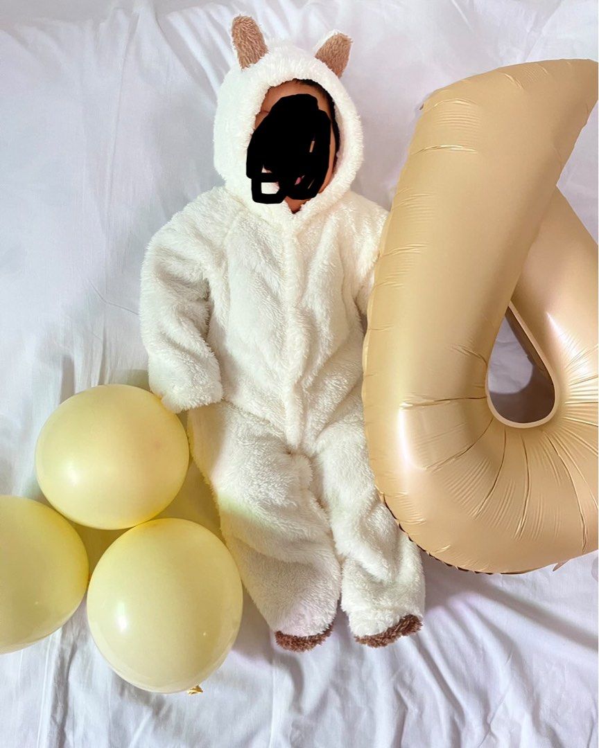 Baby jumpsuit costume (Category: Babies & Kids Fashion) located in Angeles City. Submitted by dicls (Listing ID 1257190235, Image 2). Description: 📌Once used for photoshoot 📌Bought shopee.
