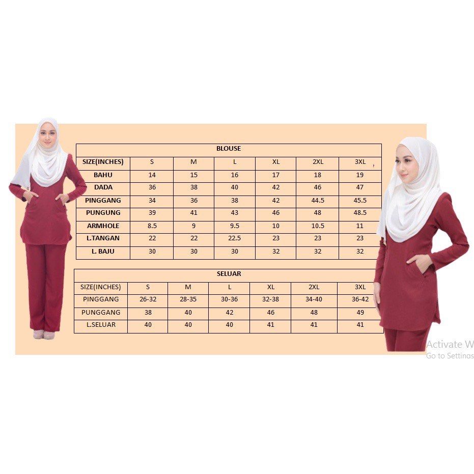 Suit blouse, Women's Fashion, Muslimah Fashion, Baju Kurung & sets on  Carousell