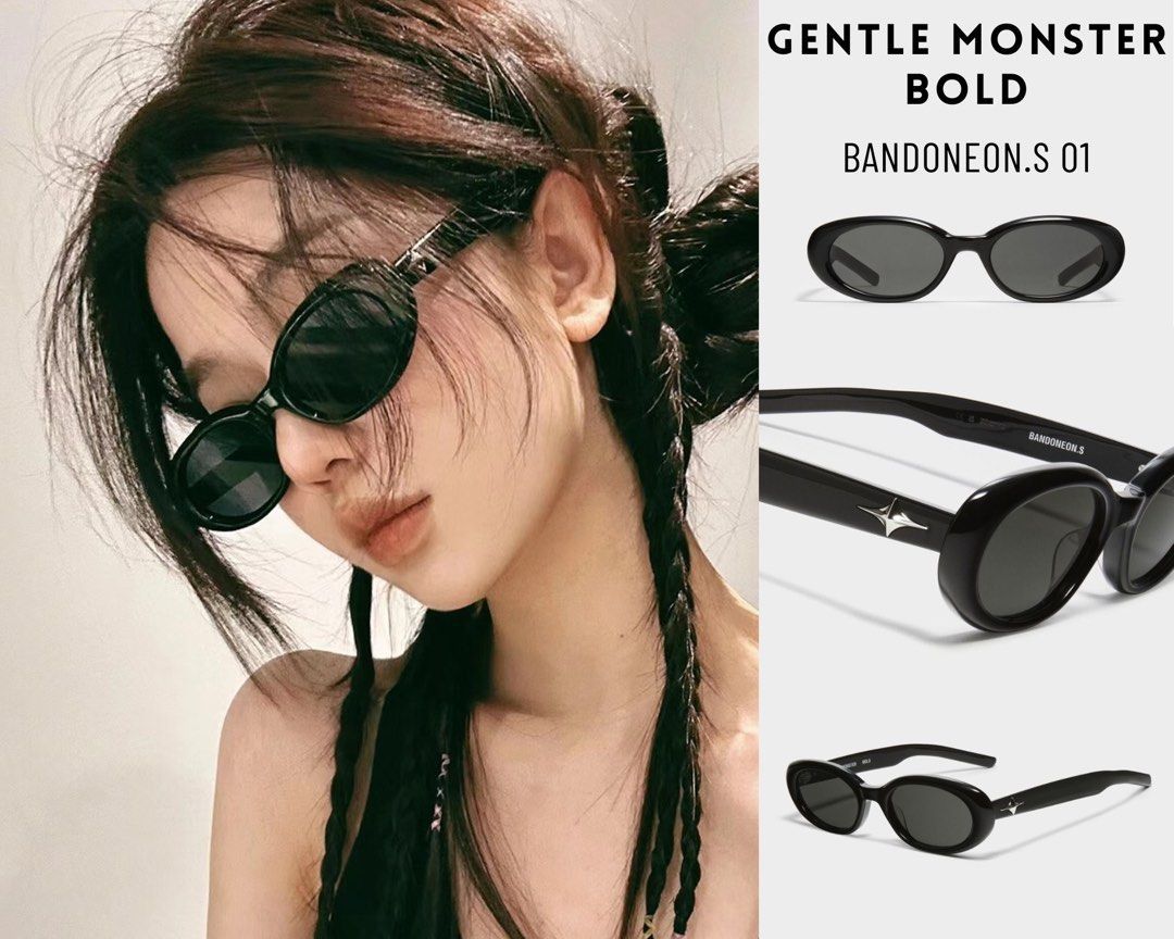 美品 Jennie着用Gentle monster Bandoneon.S 01-