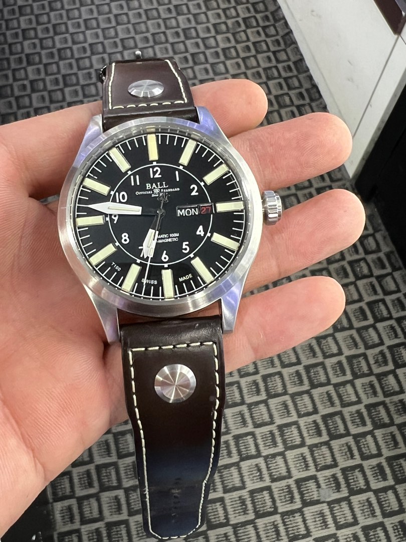 BALL ENGINEER MASTER II AVIATOR AUTOMATIC NM1080C Men s Fashion Watches Accessories Watches on Carousell