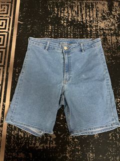 Bike denim shorts
