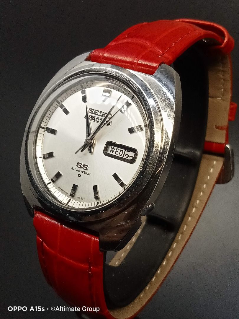 FULLY OVERHAULED Birthday Watch January 1971 Seiko 5 Actus 6106