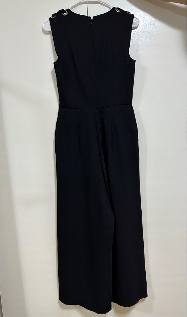 Portmans black jumpsuit deals
