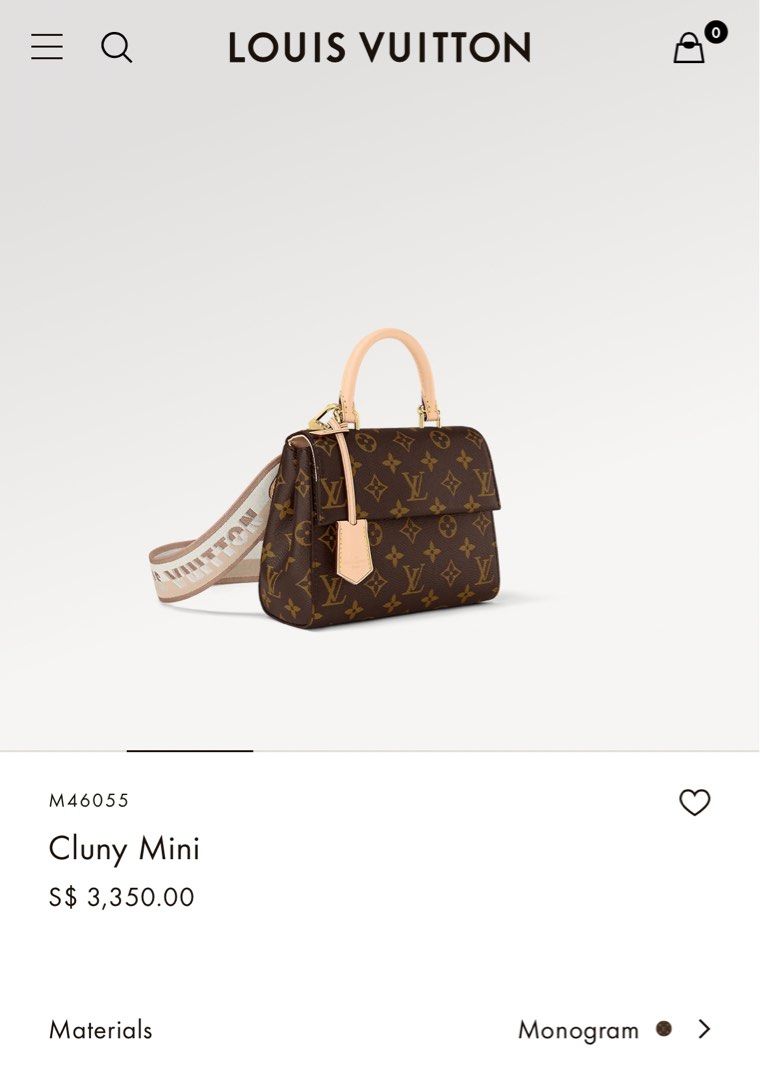 Cluny Mini Monogram - Women - Handbags