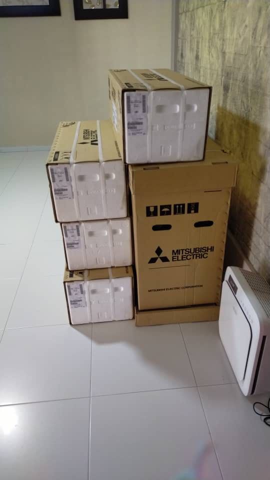 Brand new system 4 aircon, TV & Home Appliances, Air Conditioners