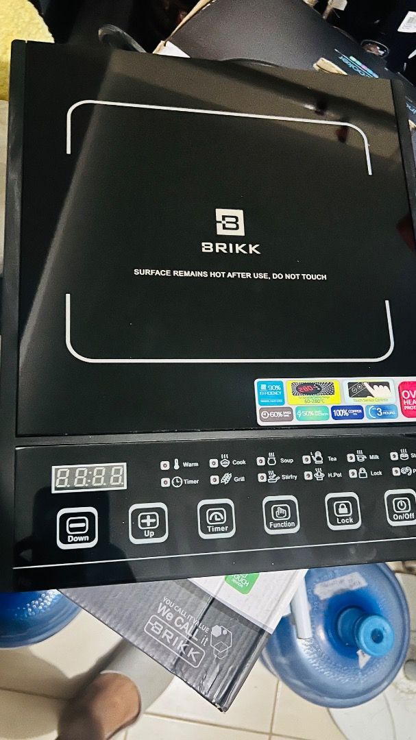 Brikk Induction Stove, Furniture & Home Living, Kitchenware & Tableware