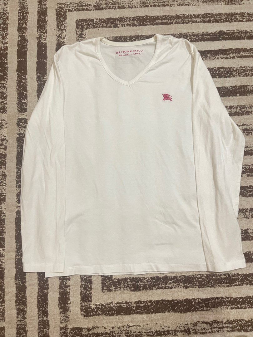 Burberry long sleeve women white Authentic Women s Fashion Tops