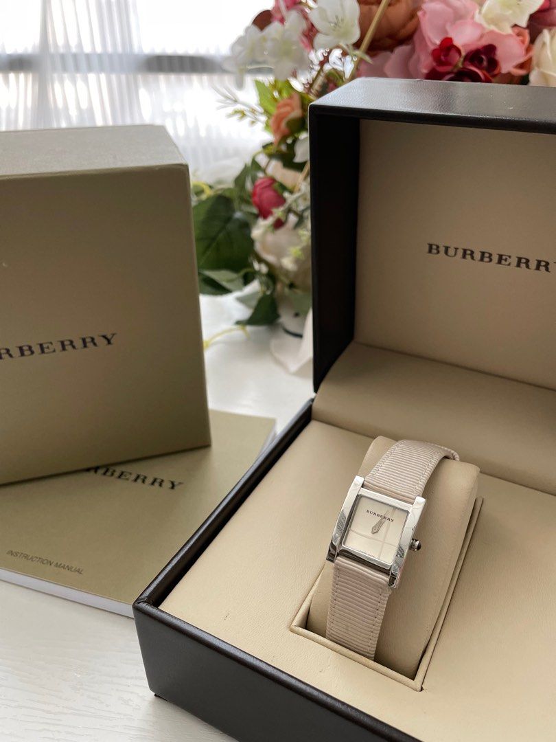 Burberry nova check watch 2025
