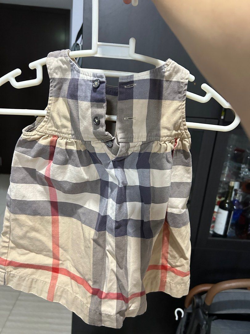 Burberry toddler dress sales