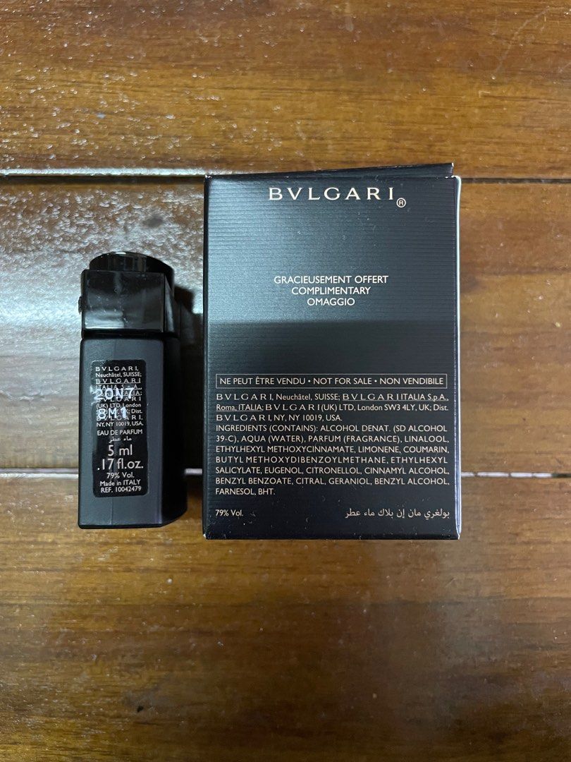 Bvlgari man 2025 in black fake