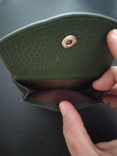 Card holder with coin n notes slot