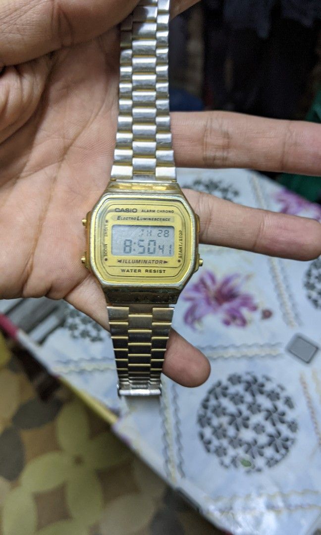 Casio A168 Men s Fashion Watches Accessories Watches on Carousell