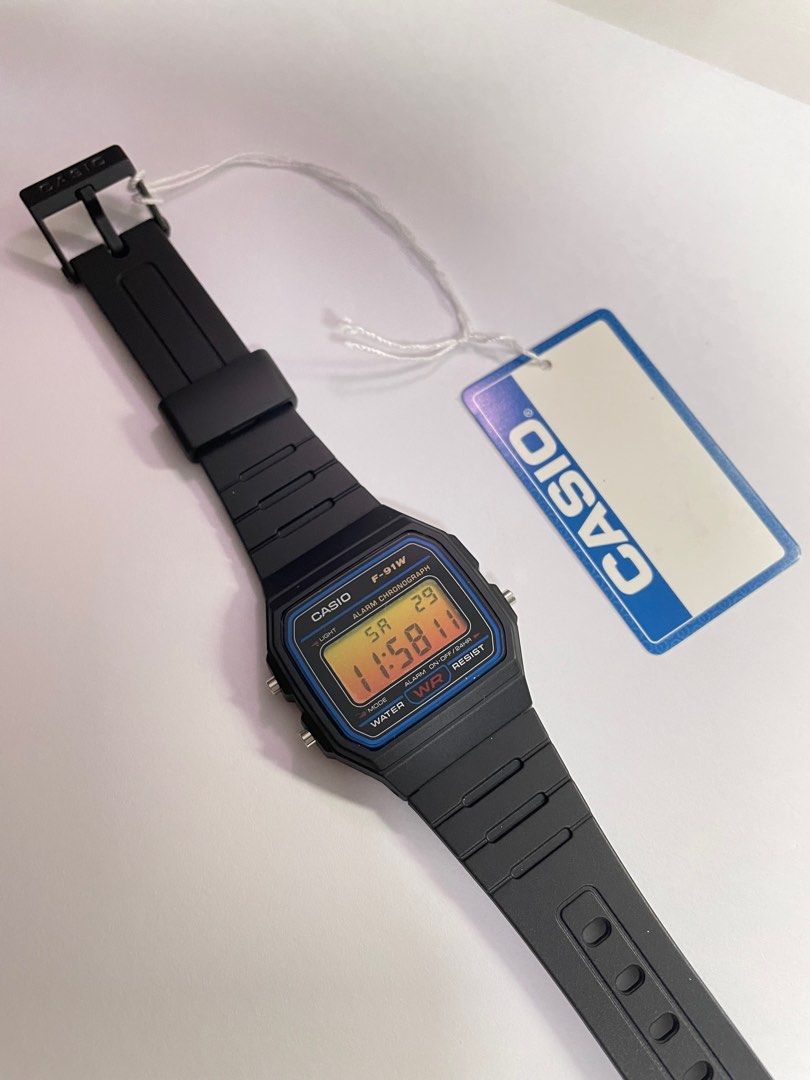 Casio f91w new arrivals smartwatch