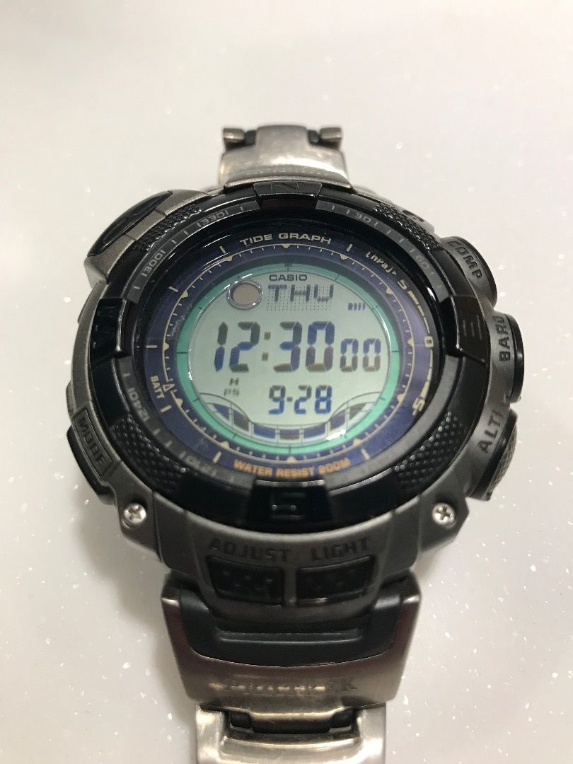 Casio protrek sport 2025 titanium watch