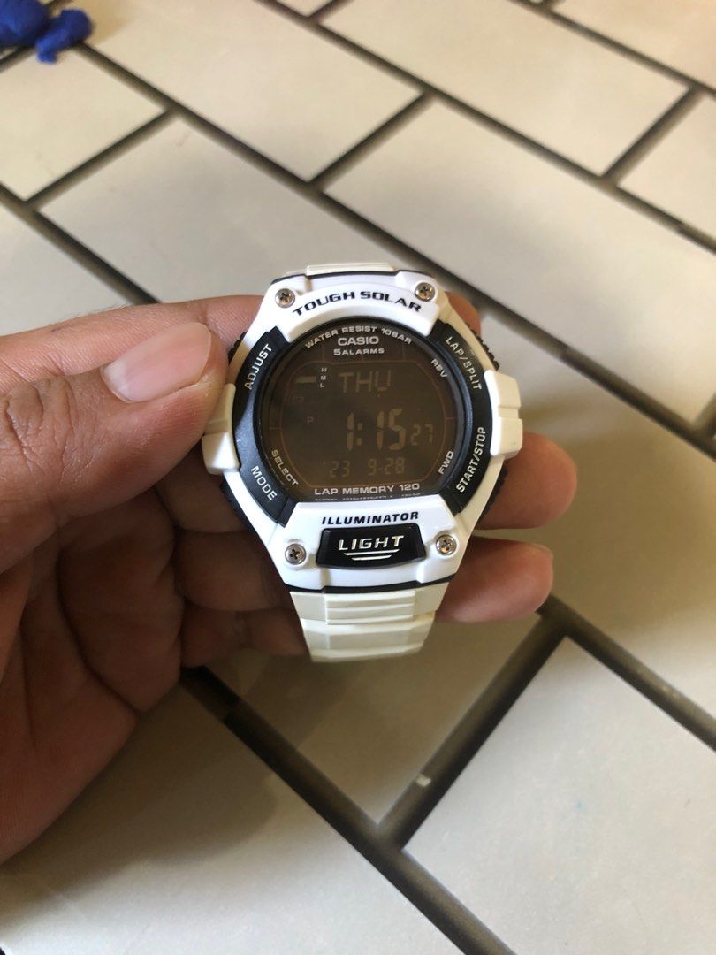 casio tough solar w s220 Men s Fashion Watches Accessories