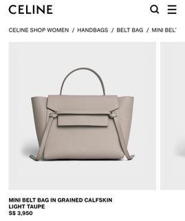 Celine Pico Belt Crossbody Bag, Women's Fashion, Bags & Wallets, Cross-body  Bags on Carousell