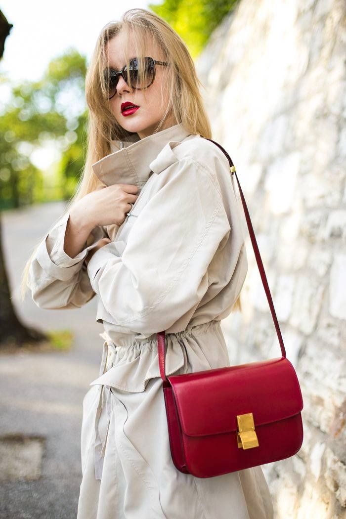 Celine box red clearance