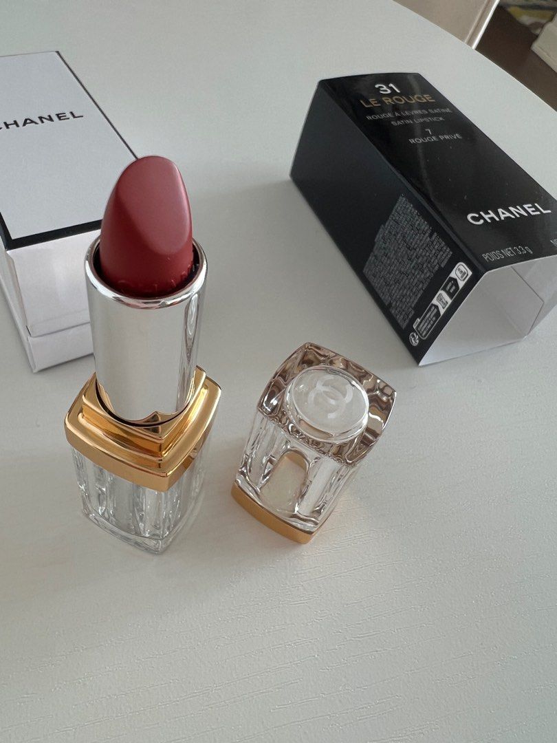 Chanel 全新31Le Rouge 唇膏口紅#7 rouge prive unique lipstick