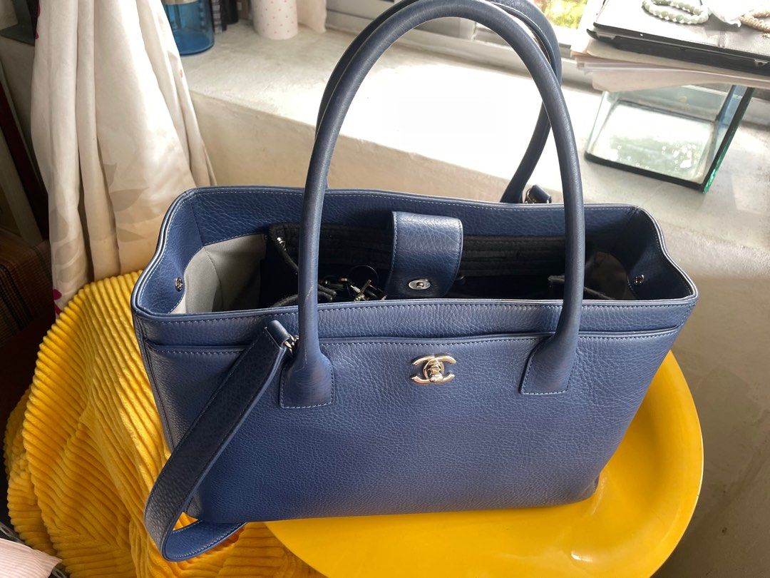 Chanel Executive Cerf tote, Luxury, Bags & Wallets on Carousell