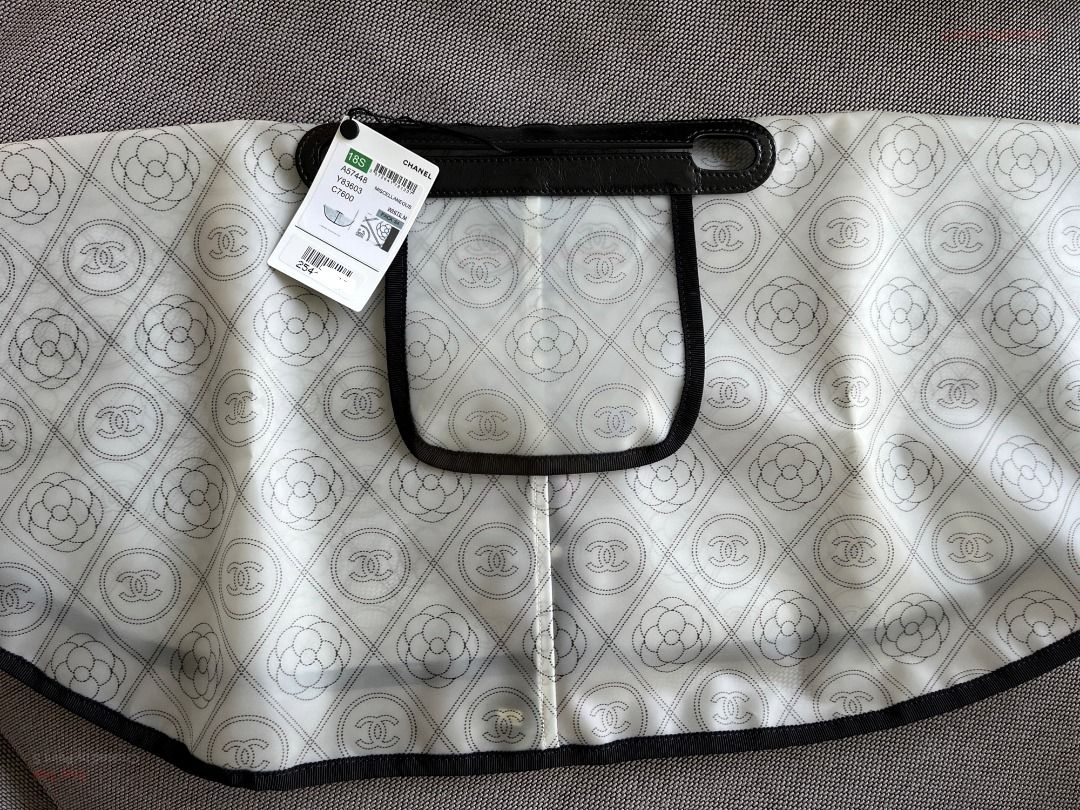 Chanel handbag raincoat