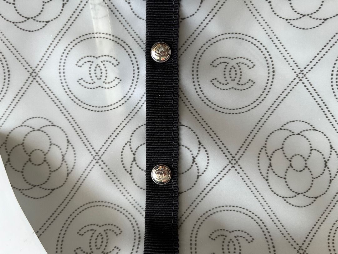 Chanel handbag raincoat