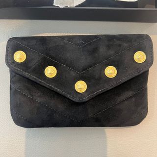 Chanel Quilted Calfskin Leather Mini Paris-Edinburgh Messenger Bag Black